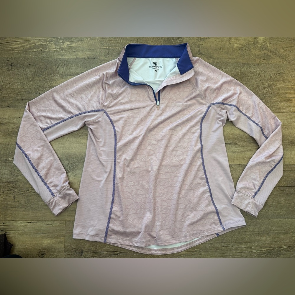 ROMFH 1/4 zip sun shirt